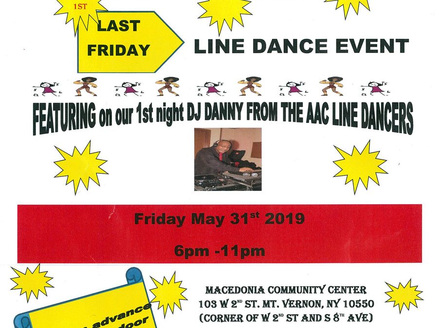 Our 1st Last Friday Line Dance Event